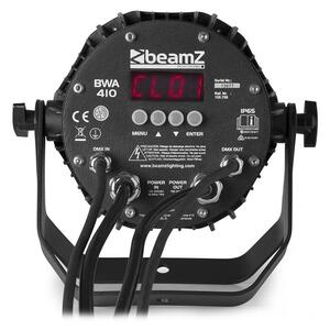 Beamz Professional BWA410 LED PAR 7 LED 10W 4in1 RGBW impermeabile nero
