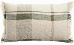 Jane - Cuscino A Quadri Jacquard 40 X 65