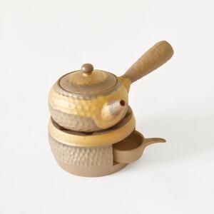 Teiera Kyusu in Creta con Base 200 ml