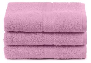 Asciugamano In Cotone Minorca CM. 55X105 Spugnissima Tinta Unita Confetto Caleffi