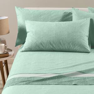 Completo Lenzuola SINGOLO Nevada2 GREEN Cotone Caleffi