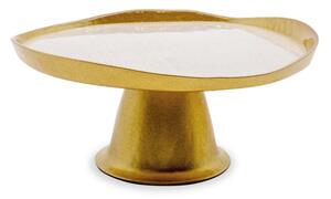 Alzatina in vetro grande colore Oro