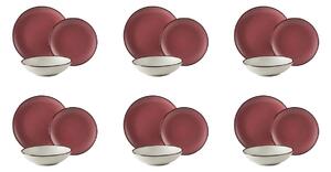 Servizio 18 piatti PINK MOON