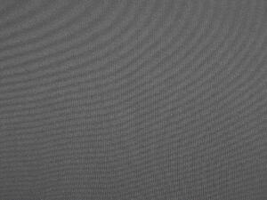 Ombrellone da giardino Tendalino grigio scuro Palo in acciaio bianco 240 cm Cantilever resistente agli agenti atmosferici meccanismo manovella Beliani