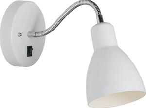 Nordlux - Faretto da parete CYCLONE 1xE14/15W/230V bianco