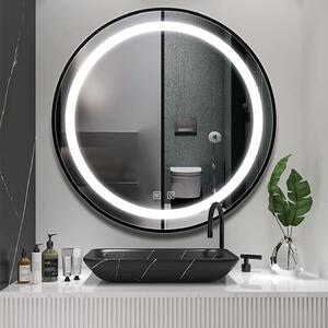 Specchio LED 70cm MMJ Black