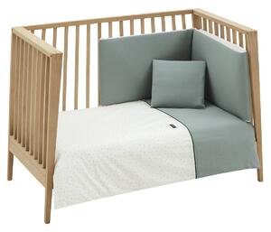Joggo 2 Pcs.Federa Piumone 60 Magia Verde 100X140X3 Cm
