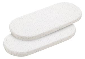 2 Lenzuolo Regolabile-Cestone 35X80X7 Cm Magia Beige