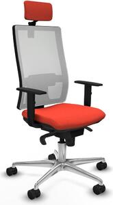 Sedia da ufficio Piqueras y Crespo 1D086N2 Arancione scuro
