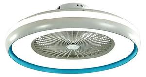 Plafoniera LED con ventilatore LED/45W/230V 3000/4000/6500K blu