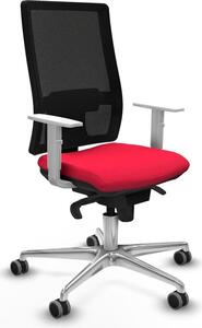 Sedia da ufficio Piqueras y Crespo, modello 4B086G0, colore rosso