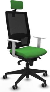 Sedia da ufficio Piqueras y Crespo, modello 4B066G2, colore verde