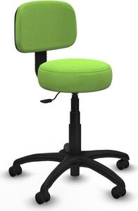 Sedia da ufficio Piqueras y Crespo modello B2201RF, colore pistacchio