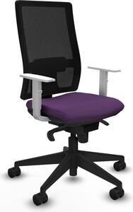 Sedia da ufficio Piqueras y Crespo, modello 4B066N0, colore lilla