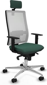 Sedia da ufficio Piqueras y Crespo 1D086N2 verde