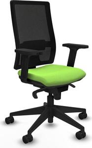 Sedia da ufficio Horna Piqueras y Crespo, modello 2D066N0, colore pistacchio