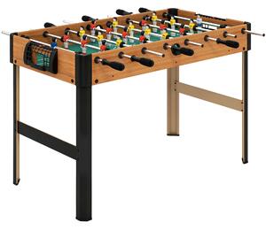 HOMCOM Biliardino Calcio Balilla per Bambini con Manopole Antiscivolo, Segnapunti e Palline, 118x104x69cm|Aosom
