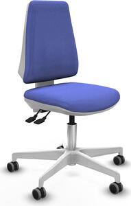 Sedia da ufficio Piqueras y Crespo, modello B00026G, colore blu chiaro