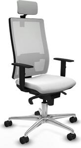 Sedia da ufficio Piqueras y Crespo 1D086N2 Bianco