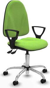 Sedia da ufficio Piqueras y Crespo, modello BFN05RF, colore pistacchio
