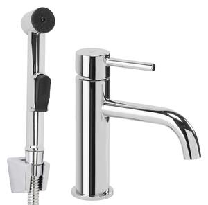 Miscelatore lavabo con bidetta Rea Lungo Chrome