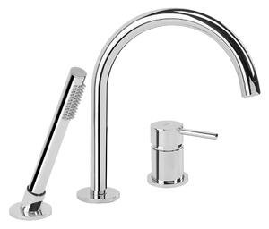 Rubinetto per Vasca a 3 Fori Rea Lungo Chrome