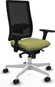 Sedia da ufficio Piqueras y Crespo, modello 3D026N0, colore verde