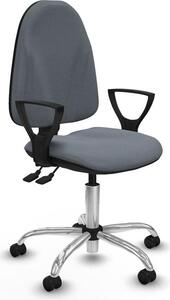 Sedia da ufficio Piqueras y Crespo, modello BFN05RP, colore grigio