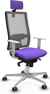 Sedia da ufficio Piqueras y Crespo, modello 4B086G2, colore lilla