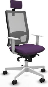 Sedia da ufficio Piqueras y Crespo, modello 4B026N2, colore lilla