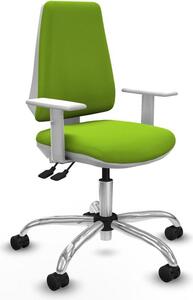 Sedia da ufficio Piqueras y Crespo, modello B5B056N, colore pistacchio
