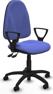 Sedia da ufficio Piqueras y Crespo, modello BFN01RP, colore blu chiaro