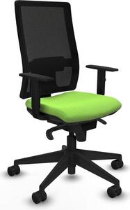 Sedia da ufficio Horna Piqueras y Crespo, modello 1D066N0, colore pistacchio