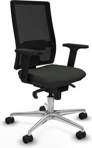 Sedia da ufficio Piqueras y Crespo 2D086N0, colore nero