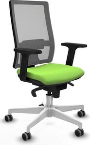 Sedia da ufficio Horna Piqueras y Crespo, modello 2D026G0, colore pistacchio