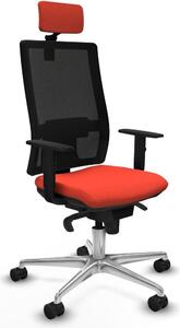 Sedia da ufficio Piqueras y Crespo 1D086N2 Arancione scuro
