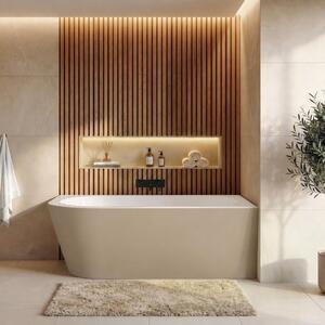 Badplaats Vasca da Bagno Isia 170 x 78 x 60 cm – Vasca Angolare – Cashmere – Sinistra