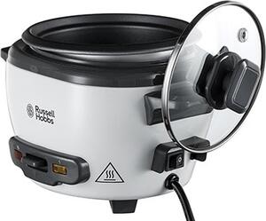 Russell Hobbs Cuociriso elettrico Risottiera Cottura a vapore Potenza 200 watt Capacit 0,7 litri colore Bianco - 27020-56