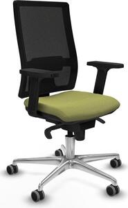 Sedia da ufficio Piqueras y Crespo, modello 2D086G0, colore verde