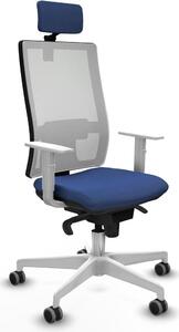 Sedia da ufficio Piqueras y Crespo, modello 4B026G2, colore blu navy