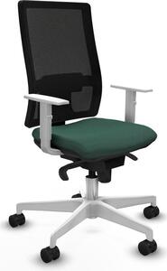Sedia da ufficio Piqueras y Crespo, modello 4B026N0, colore verde