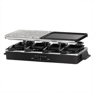 Russell Hobbs Raclette Elettrica Barbecue da Tavolo Antiaderente con Termostato Regolabile - 26280-56