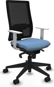 Sedia da ufficio Horna Piqueras y Crespo, modello 4B066N0, colore blu cielo