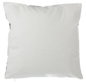 Set di 2 cuscini decorativi in cotone bianco e Nero motivo geometrico 45 x 45 cm Glamour Beliani