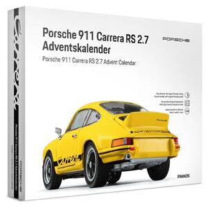 FRANZIS 67273 - Calendario dell'avvento Porsche 911 Carrera RS 2.7 giallo chiaro