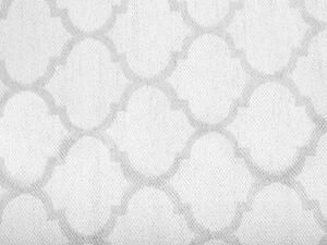 Tappeto tappetino Tessuto Grigio 160 x 230 cm Reversibile Esterno Interno Marocchino Beliani