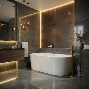 Vasca Bagno A Parete OLIMPIA 150cm