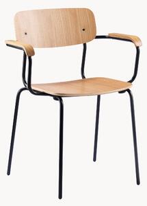 Sedia da pranzo in legno fatta a mano Holmen