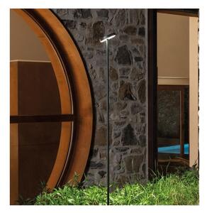 DONUT PALI DA GIARDINO CON DIFFUSORE ORIENTABILE IP54 LED 12W 2 MISURE ANTRACITE LUCE 3000K E 4000K SOVIL