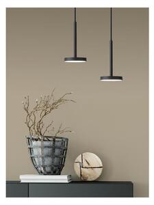 DONUT SOSPENSIONE CON DIFFUSORE ORIENTABILE IP54 LED 12W ALLUMINIO ANTRACITE LUCE 3000K E 4000K MODERNA SOVIL